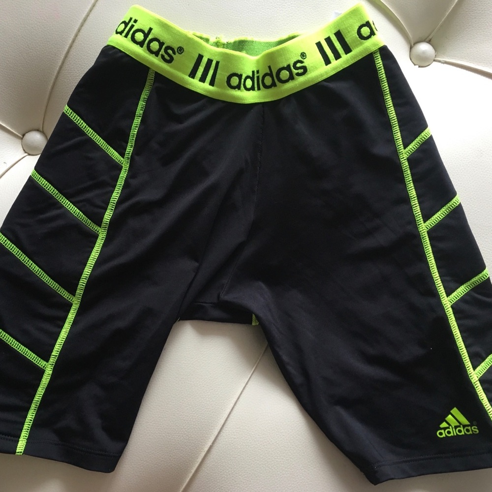 Adidas compression sliding shorts, Size M